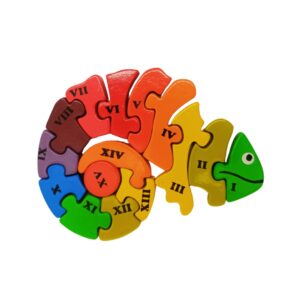 Chameleon puzzle toys