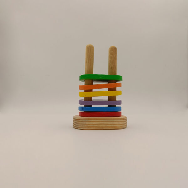 Magnetic Floating Stacker - Multi Colour and Multi Shape Baby Toys - Age above 1.5 years