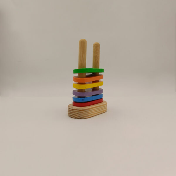 Magnetic Floating Stacker - Multi Colour and Multi Shape Baby Toys - Age above 1.5 years