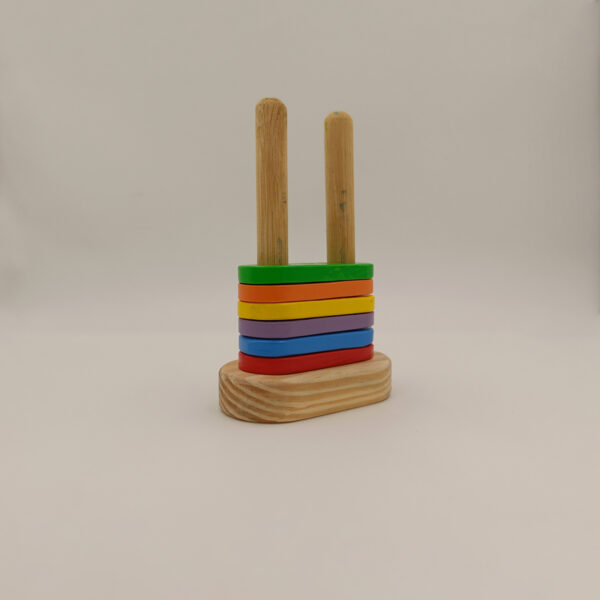 Magnetic Floating Stacker - Multi Colour and Multi Shape Baby Toys - Age above 1.5 years