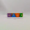 Wooden Shapes Stacker Geometric Stacker Shape Sorter Blocks - Multi Colour and Multi Shape Baby Toys - Age above 1.5 years
