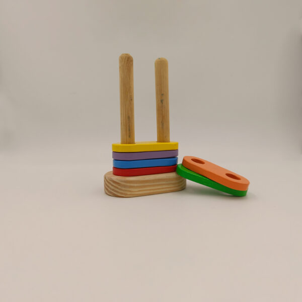 Magnetic Floating Stacker - Multi Colour and Multi Shape Baby Toys - Age above 1.5 years