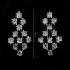 Floral Drop Diamond Necklace Set - American Stoned Diamond - Premium Imitation Fancy Jewellery Set