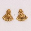 Antique Gold Plated Lakshmi Pendent Set - Necklace Set - Gold Plated Pendent and Earring Set