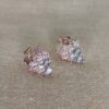 Diamond grape stud earrings 4